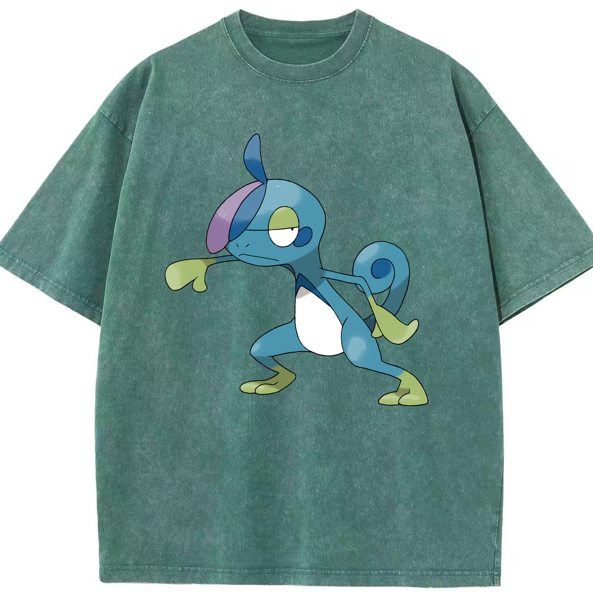 （画像用） ポケットモンスター Pokémon 綿100% ヴィンテージ風 半袖Tシャツ（フロントプリント）